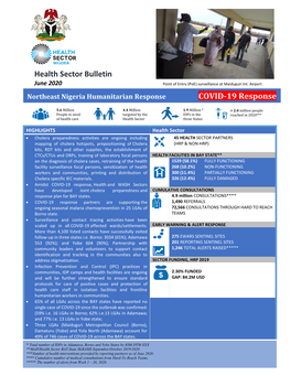 Health Sector Bulletin COVID-19 Response