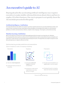 An Executive's Guide to AI