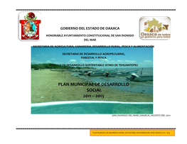 Plan Municipal De Desarrollo Social 2011 – 2013