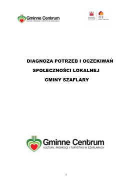 Diagnoza Potrzeb I Oczekiwań Społeczności Lokalnej