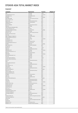 Stoxx® Asia Total Market Index