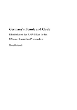 Germany's Bonnie and Clyde
