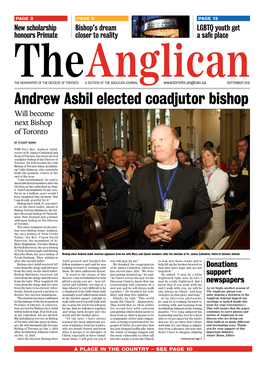 Andrew Asbil Elected Coadjutor Bishop Will Become Next Bishop of Toronto