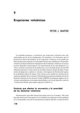 9 Erupciones Volcánicas