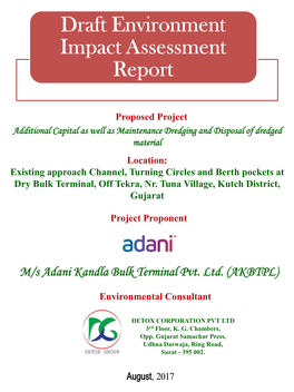 Draft Environment Impact Assessment Report