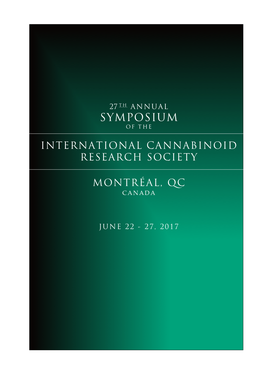 ICRS2017 Symposium Final Programme