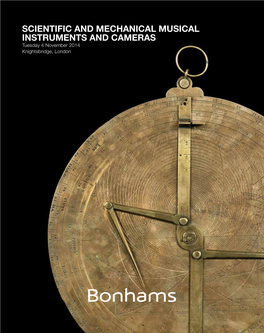 Scientific and Mechanical Musical Instruments And