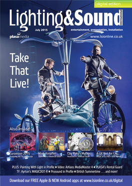 LSI July 2015 Take That Live!