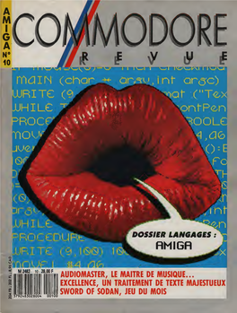 Commodore Revue Magazine (French) Issue 10