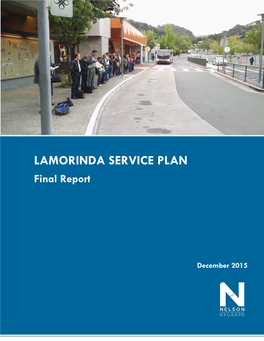 Lamorinda Service Plan