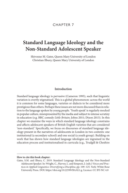 Voices and Practices in Applied Linguistics