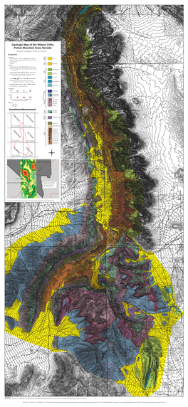 13 MB Map of Wilson Cliffs and Potosi Mountain, Nevada (.Pdf)