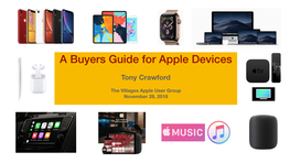 18-11-28 a Buyers Guide for Apple Devices