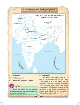 6. Janapadas and Mahajanapadas