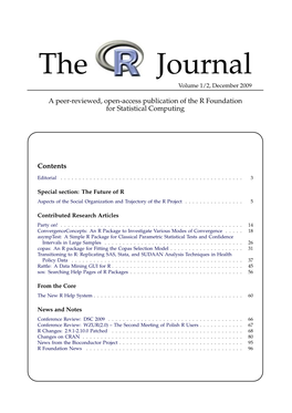 The Journal Volume 1/2, December 2009