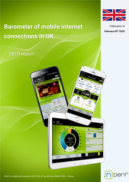 Barometer of Mobile Internet Connections in UK