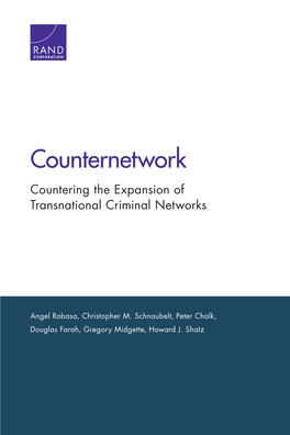Countering the Expansion of Transnational Criminal Networks