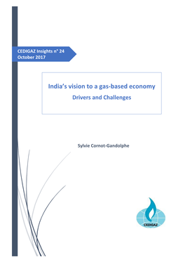 India's Vision to a Gas-Based Economy