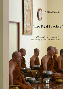 Aj Jaya the Real Practice