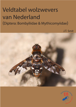 Veldtabel Wolzwevers Van Nederland (Diptera: Bombyliidae & Mythicomyiidae)