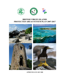 British Virgin Islands Protected Areas System Plan 2007-2017