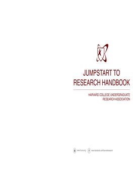 Jumpstart to Research Handbook