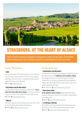 Strasbourg, at the Heart of Alsace