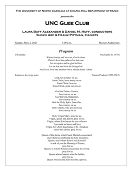 UNC Glee Club