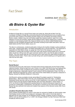 Db Bistro & Oyster