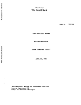 World Bank Document