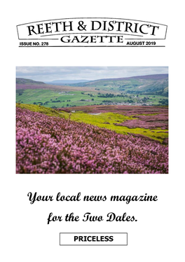 Your Local News Magazine for the Two Dales