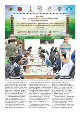 Bulletin 7 24 April 2014