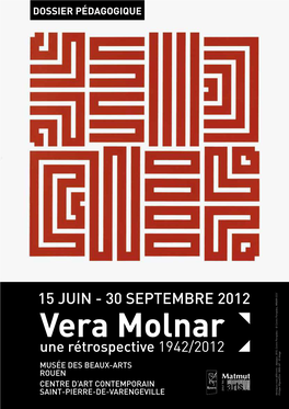 Vera Molnar Une Rétrospective 1942/2012 Musée Des Beaux-Arts Rouen Centre D’Art Contemporain