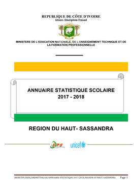 Region Du Haut- Sassandra
