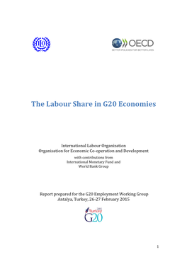 The Labour Share in G20 Economies