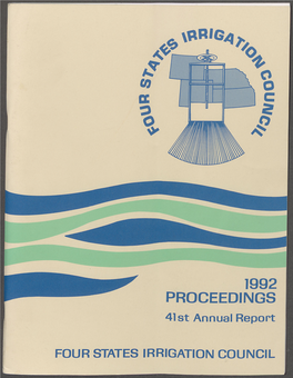 1992 PROCEEDINGS 41St Annual Report