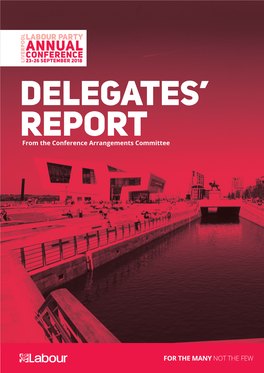 Delegates' Report 2018