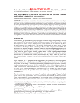 Corrected Proofs 2 G Motuzaite-Matuzeviciute Et Al