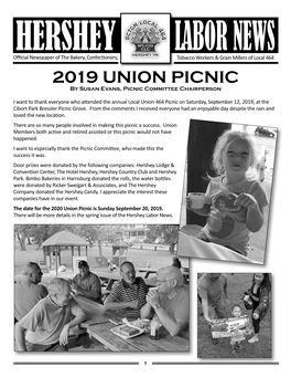 2019 Union Picnic