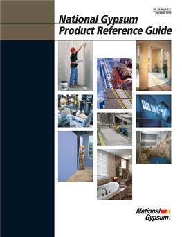 National Gypsum Product Reference Guide