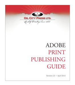 Adobe Print Publishing Guide