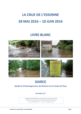 La Crue De L'essonne 28 Mai 2016