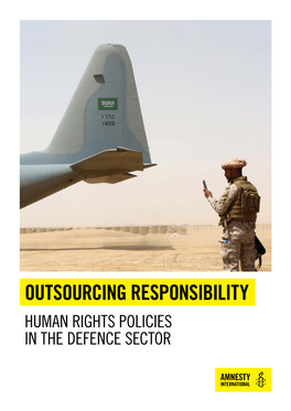 Outsourcing Responsibility Human