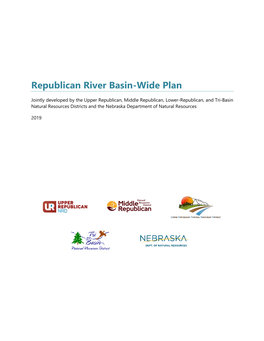 Republican River Basin-Wide Plan