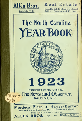 The North Carolina Year Book