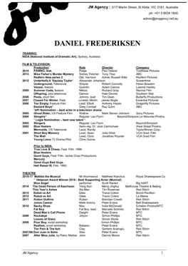 Daniel Frederiksen