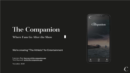 The Companion 12 Nov 2020 Reduced