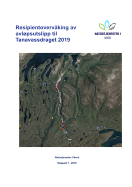 Resipientovervåking Av Avløpsutslipp Til Tanavassdraget 2019