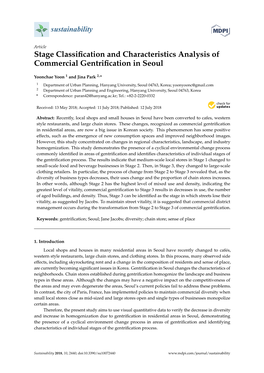 Stage Classification and Characteristics Analysis Of