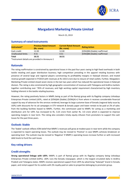 Margadarsi Marketing Private Limited